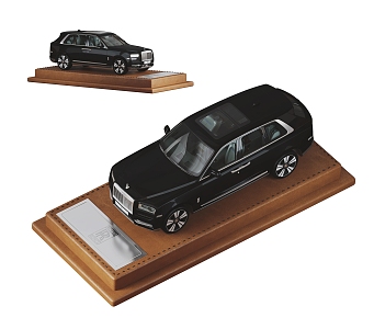 Hyundai Car Decoration Rolls-Royce Culinan Handmade Ornaments Light Luxury Ornaments 3d model