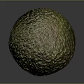 Fresh Ripe Green Avocado With Natural Rough Skin Texture For Daily Life