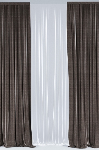 Curtains 3d model