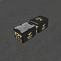Meituan Takeaway Black Insulated Delivery Boxes With Yellow Logo For Food Delivery