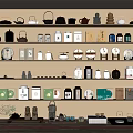 New Chinese Tea Set 3d model