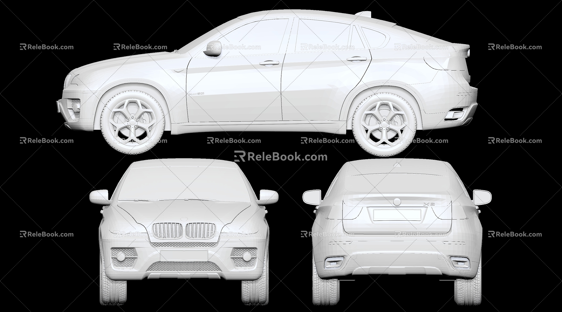 BMW X6 3d model