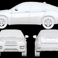 BMW X6 3d model