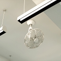 ceiling fan fan ceiling rotating fan 3d model