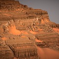 Desert Mountain Range Desert Terrain 3d model