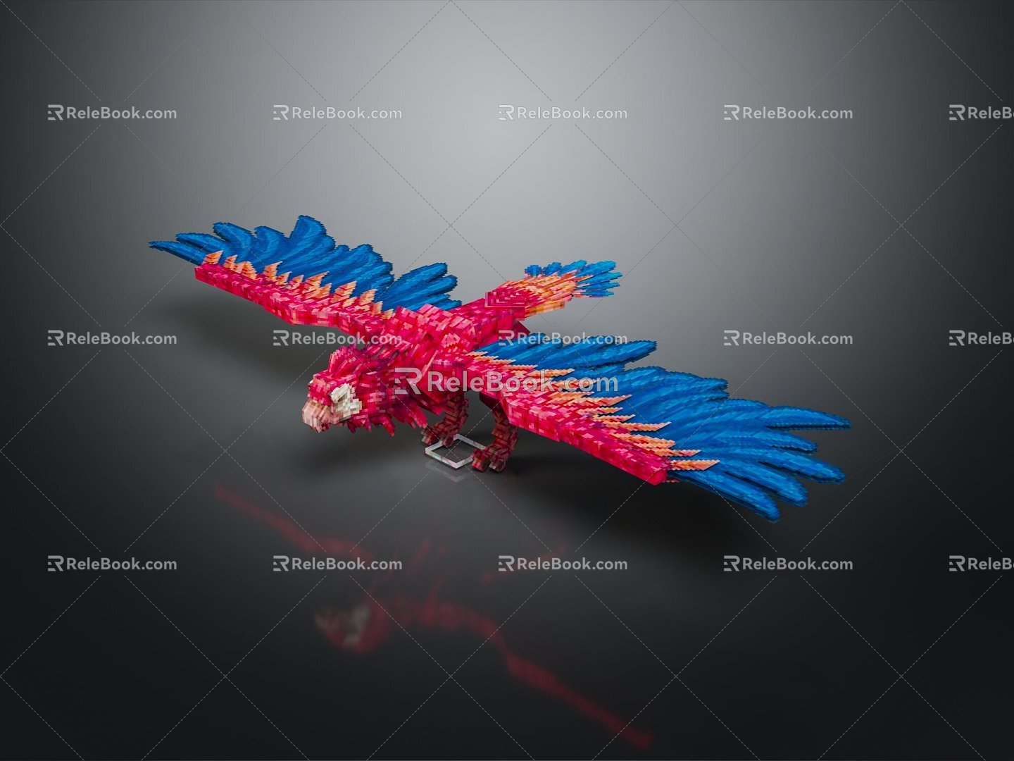 Modern Eagle 3d model