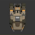 Self-made armed car modified car modified car chariot doomsday car self-made car self-made car modified car 3d model
