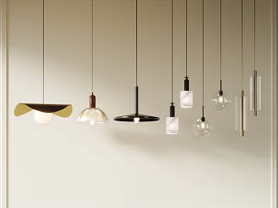 Lamps and chandeliers 3d model