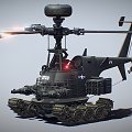 Helicopter Tanks 3d model