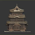 ancient architecture, ancient architecture, historical architecture, ancient architecture, traditional architecture, ancient architecture, classical architecture 3d model
