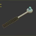 High Quality Sports Equipment Wrench with Non Slip Grip and Chrome Plated Head
