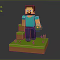 Toy Pixel Figure Toy Next Generation Item 3 Print 3d model