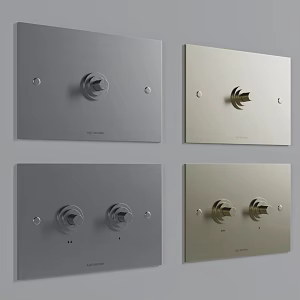 Switch Panel Component Operation Button Control Panel 3d model