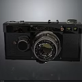 Contex Vintage Electronic Camera With Classic Design And Retro Photography Features 3d model