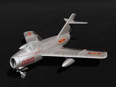 MiG 15 fighter model