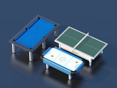 Table tennis table 3d model Table tennis table 3d model