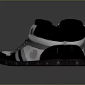High Top Black White Sneakers With Blue Laces And Stylish Design