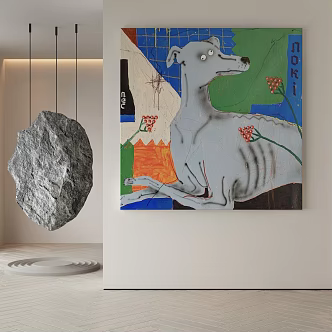 decorative painting 3d model