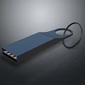 Memory Disk USB Flash Disk Flash Disk Items 3d model