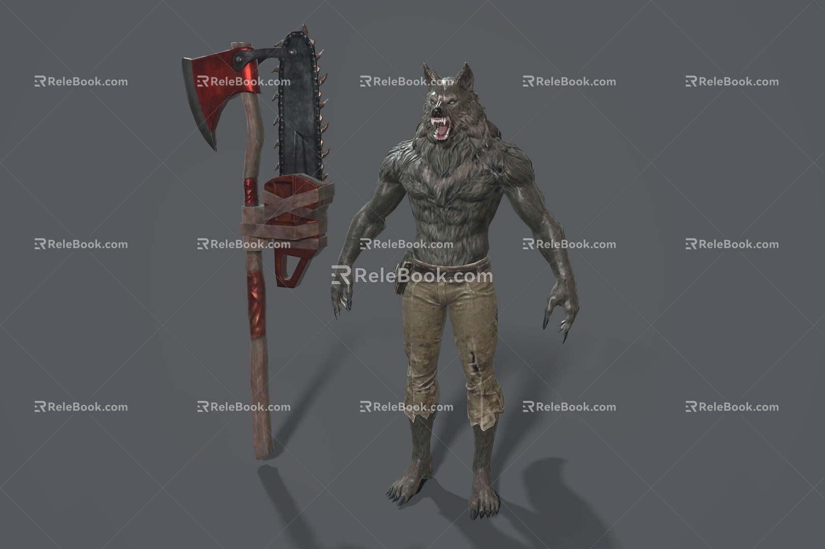 Werewolf Monster Monster Game Character Mutant Creature model