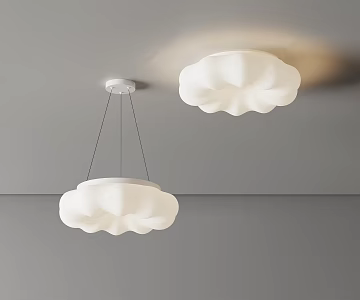 Modern lamp combination 3d model