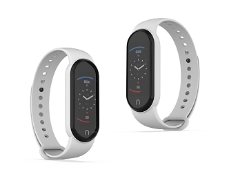 Modern Watch Mi Band Watch 3d model