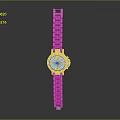 Elegant Silver Watch With Metal Strap And Round Minimalist Dial Design