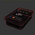 Modern Electronic Payment Terminal With Contactless EMV Chip Reader Display And Secure Interface