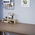 Modern Wooden Shelving Unit With Multi Tier Storage For Books Decor Camera And Photo Frames