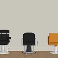Stylish Black And Brown Leather Chairs For Modern Interior Design