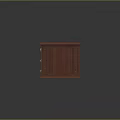 Traditional Wooden Office Desk With Multiple Drawers Metal Handles And Decorative Trim