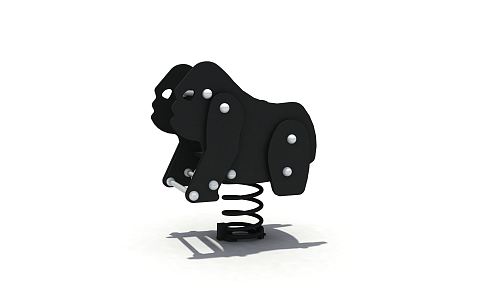 Modern Rocking Horse 3d model