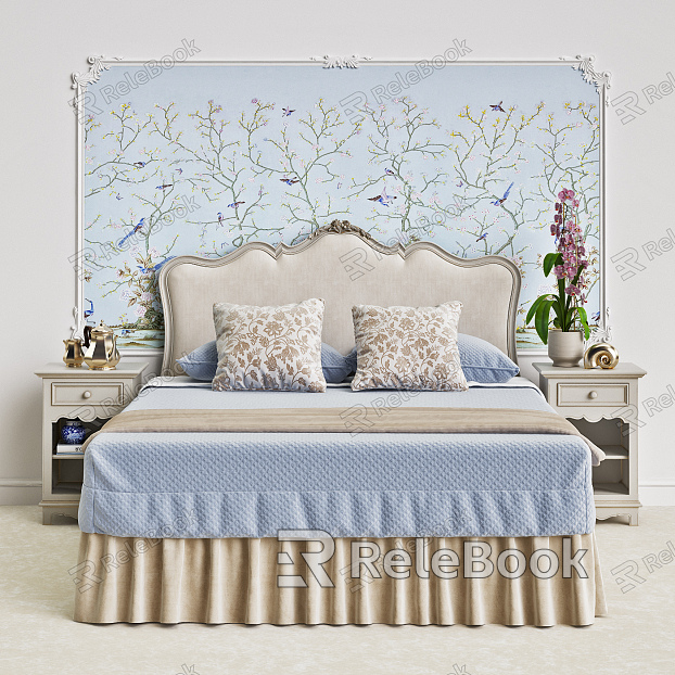 Background double bed model