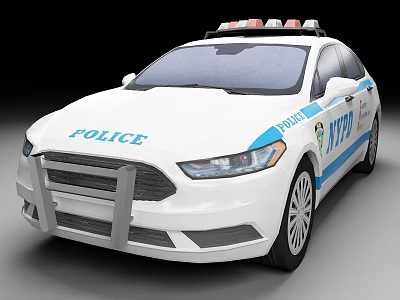 Ford Mondeo police car 3d model Ford Mondeo police car 3d model