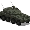 Type 16 Mobile Chariot 3d model