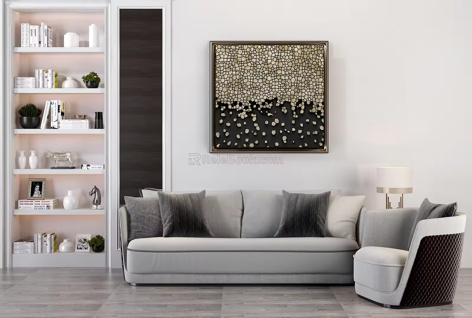 Modern Combination Sofa 3d model