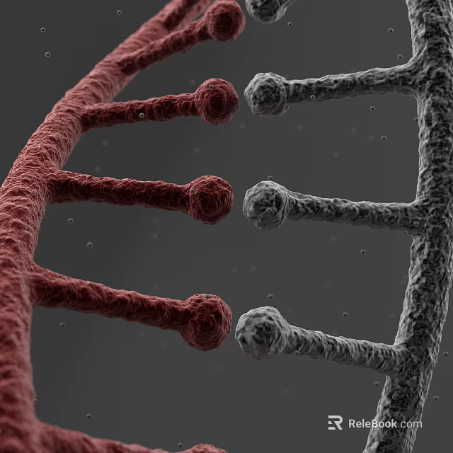 Advanced Medical Device for DNA Double Helix Structure Analysis and Research 3d model 