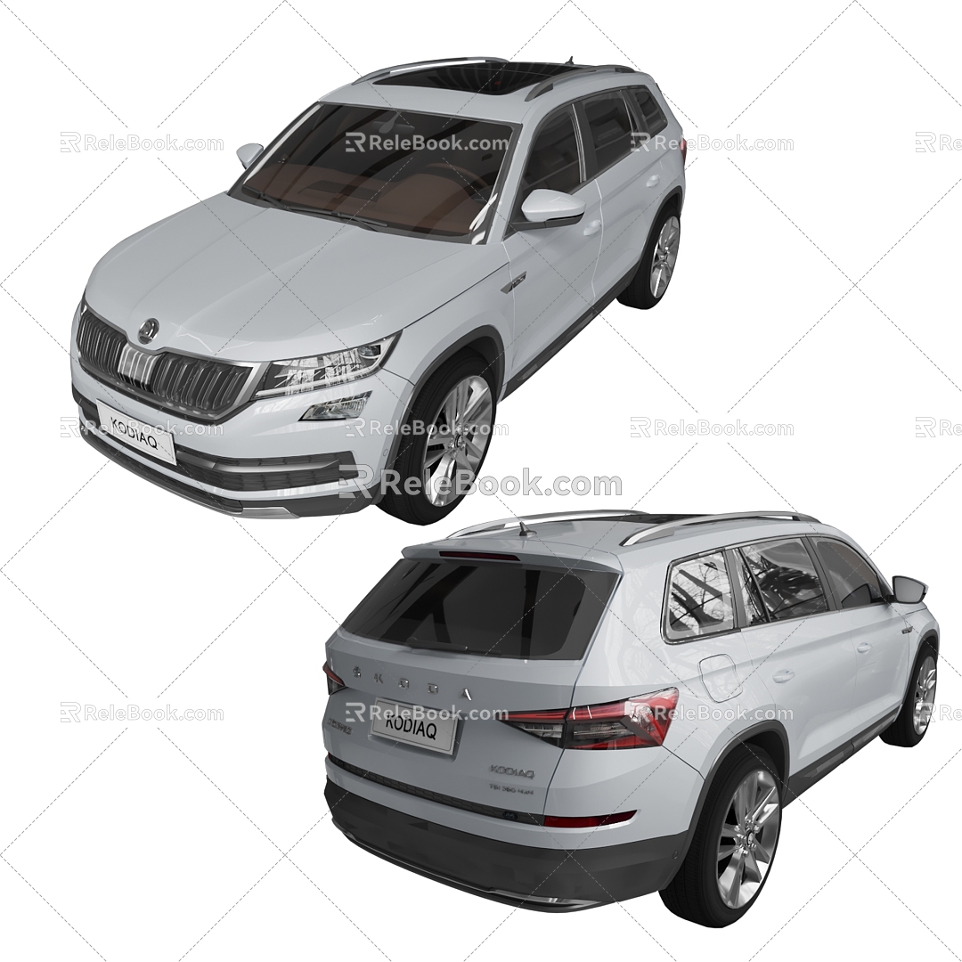 Car Skoda Car 3d model