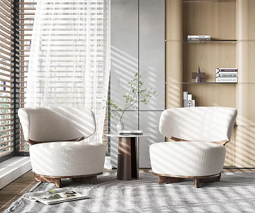 Qui Leisure Sofa Combination Leisure Chair 3d model