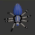 Robot Spider Robot Mecha Spider Science Fiction Spider Mechanical Spider Battery Spider Tower Defense 3d model