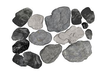 Modern Stone 3d model