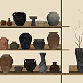 The Dried Pot of Silent Wind 3d model