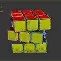 Colorful Stackable Cube Furniture With Red Yellow Green Blue Modern Design
