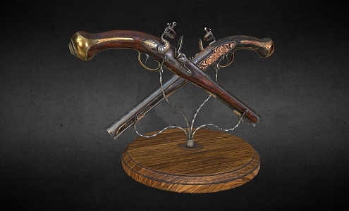 flintlock 3d model