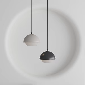 Modern chandelier 3d model