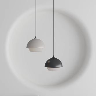 Modern chandelier 3d model