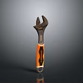 Pipe pliers vise bench vise wrench tool hardware tool processing tool furniture 3d model