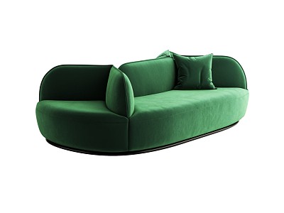 Modern Multiplayer Sofa Shaped Sofa model