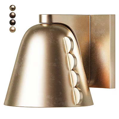 Sleek Modern Washing Machine With Gold Metallic Finish And Contemporary Design Details 3d model