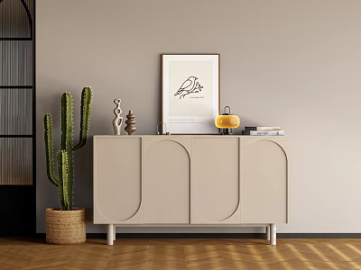 Modern Sideboard 3d model